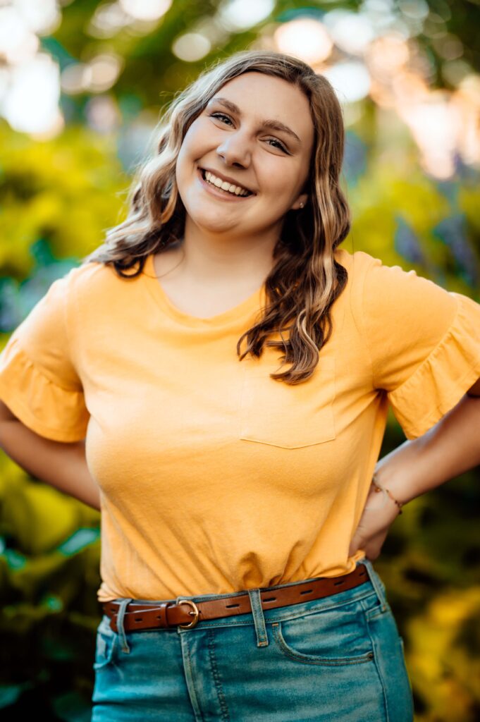 JMR_0918-Edit | Two Wild Souls Photography Golden hour senior pictures at Van Hoosen Farm in Rochester, Michiga