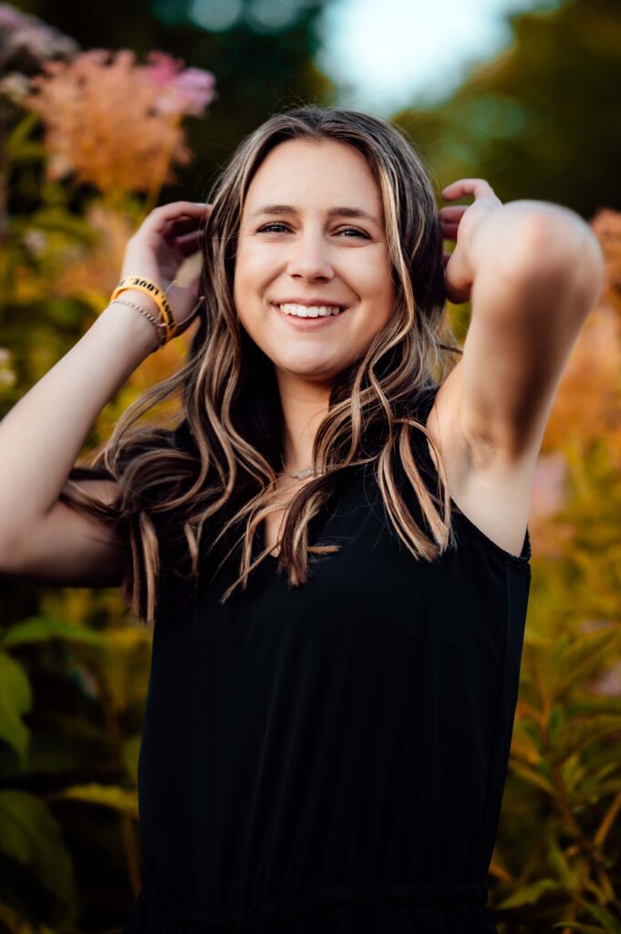 JMR_1621-Edit | Two Wild Souls Photography Late summer senior portrait at Van Hoosen Farm in Rochester, Michigan