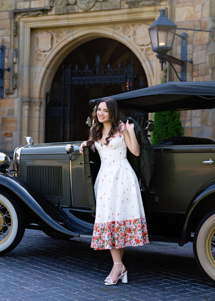 Senior Photos Antique Car