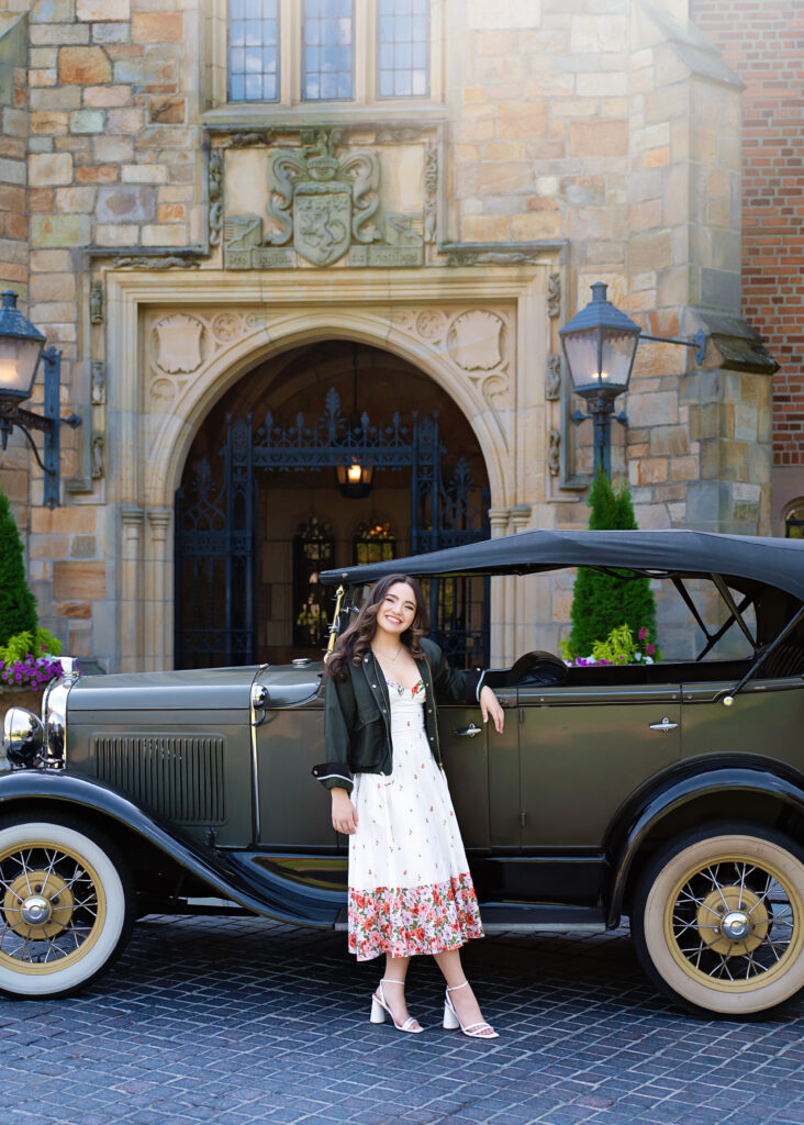 Senior Pictures Classic Car