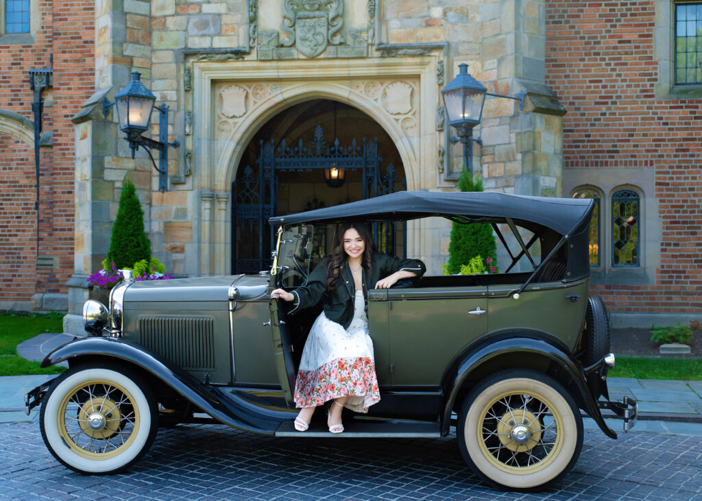 Senior Pictures Classic Vehicle