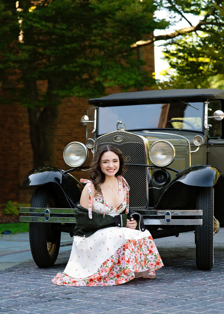 Senior Photos Classic Car
